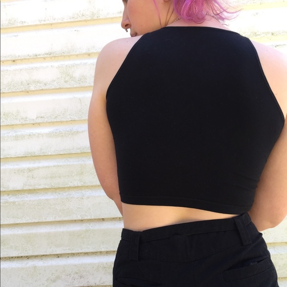 **SOLD** Crystal Crop Top - Picture 4 of 5